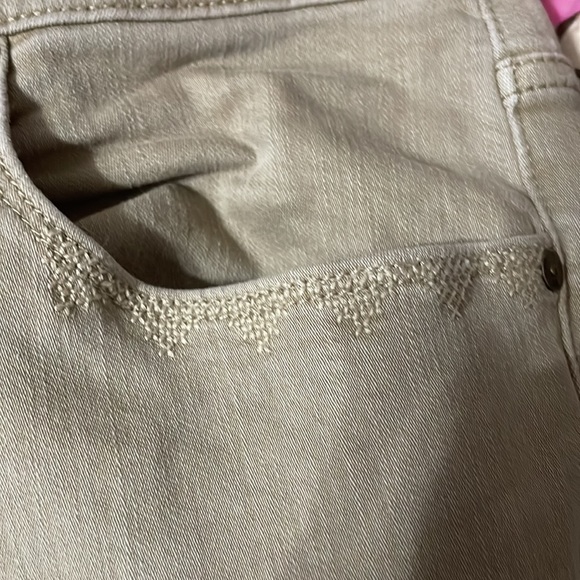 High Rise Pale Brown Skinny Jeans - Picture 10 of 10